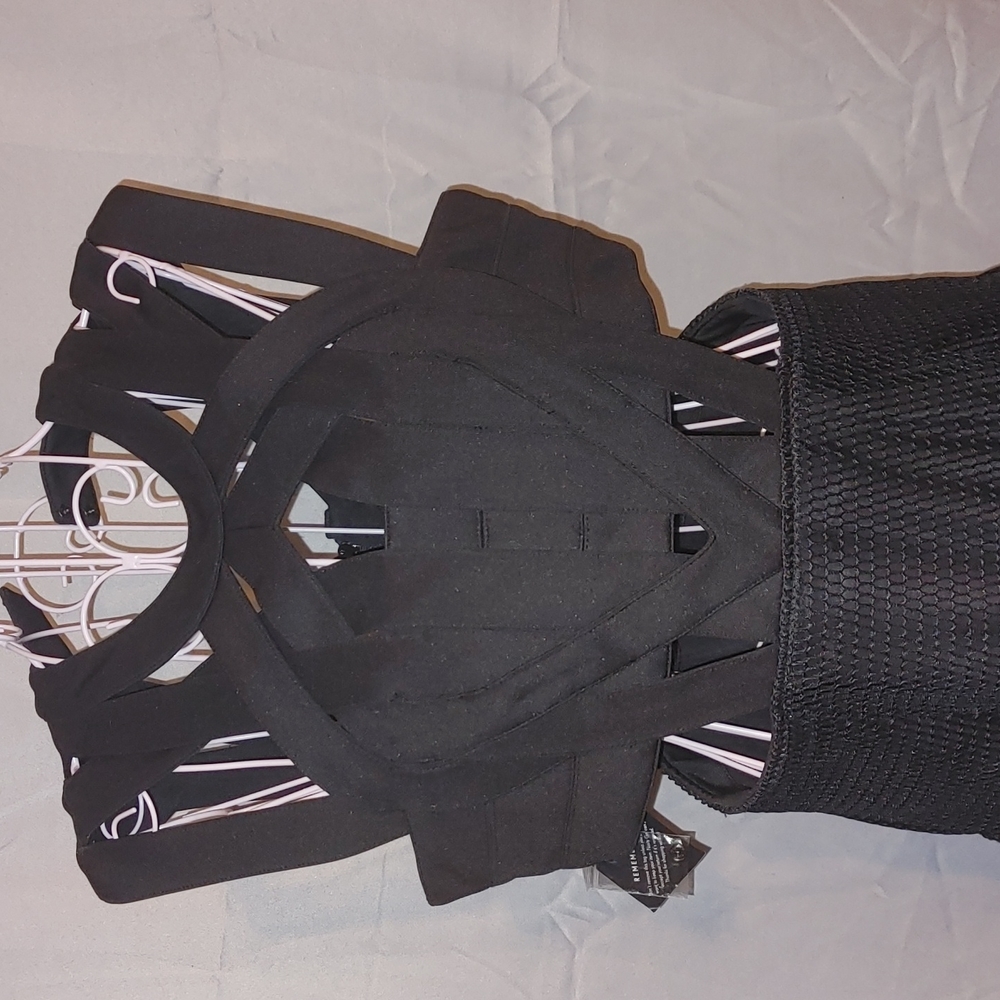 Nasty Gal Rock City Scuba Dress BNWT L - Picture 3 of 6